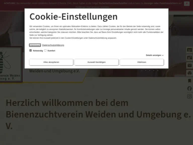 Bienenzuchtverein Weiden und Umgebung e. V. - Bayern in Weiden in der Oberpfalz