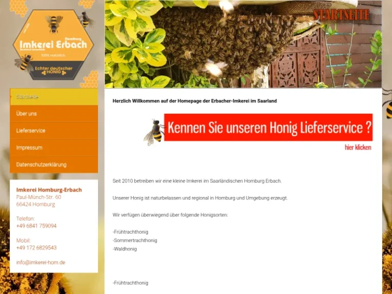 Imkerei Homburg Saar - Saarland in Homburg