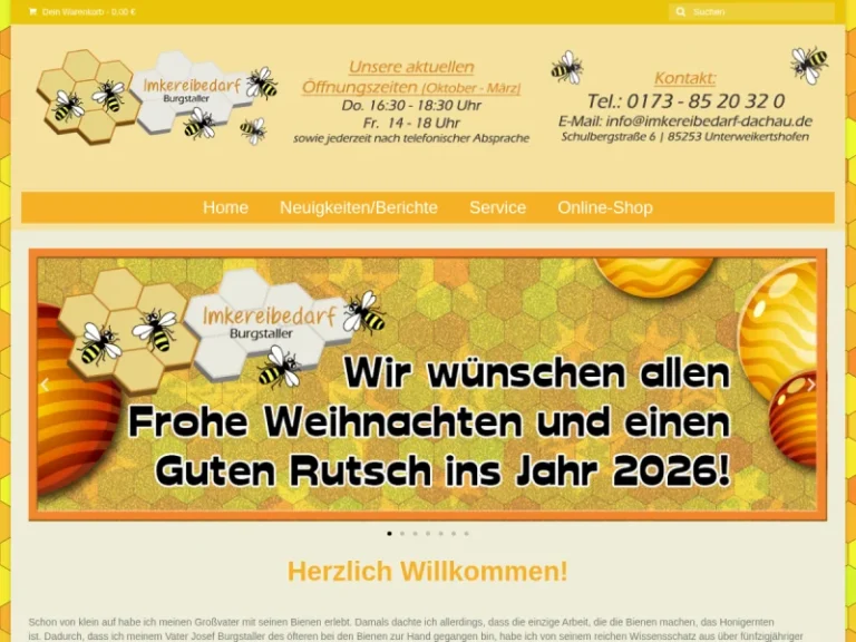 Imkereibedarf Burgstaller - Bayern in Erdweg