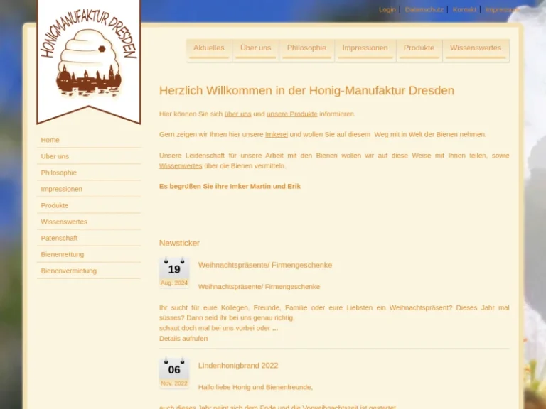 Honigmanufaktur Dresden UG (haftungsbeschränkt) - Sachsen in Dresden