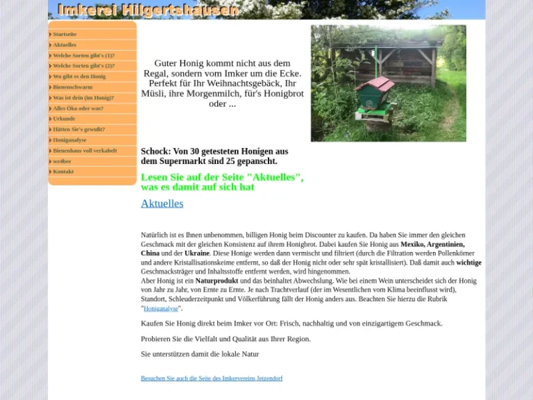 Imkerei Hilgertshausen - Bayern in Hilgertshausen-Tandern