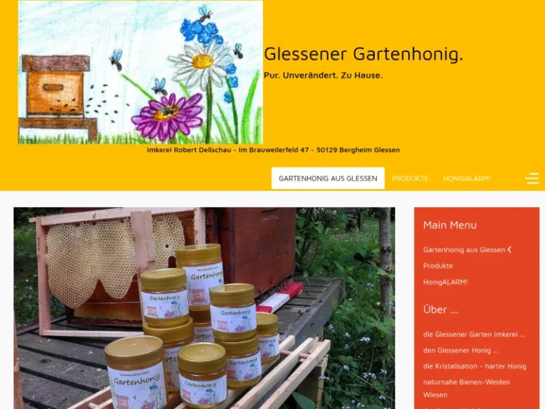 Glessener Gartenhonig. - Nordrhein-Westfalen in Bergheim