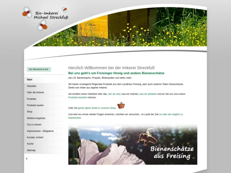 Bio-Imkerei Streckfuß - Bayern in Freising