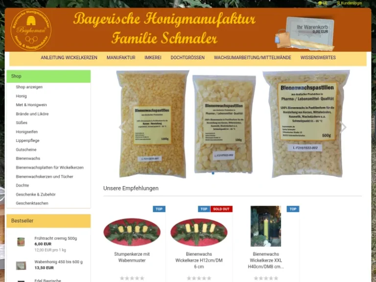 Bayerische Honigmanufaktur - Bayern in Erdweg