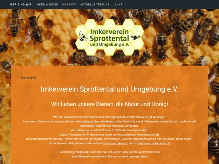 Imkerverein Sprottental und Umgebung e.V. - Thüringen in Löbichau