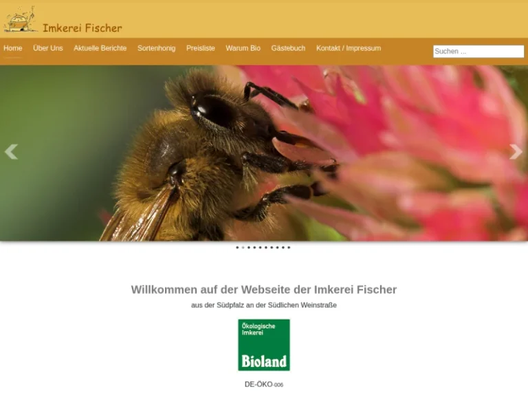 Imkerei Monika und Ronald Fischer - Rheinland-Pfalz in Rhodt unter Rietburg