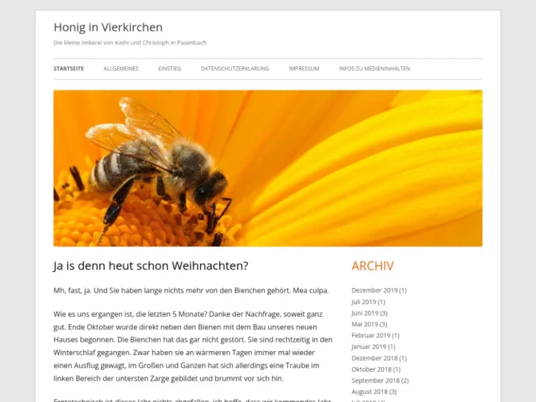 Honey in Vierkirchen - Bayern in Vierkirchen