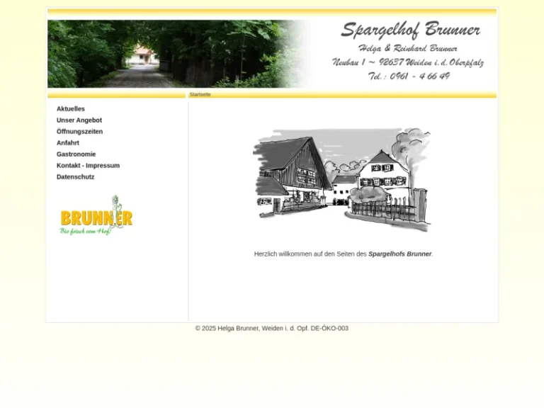 Spargelhof Brunner - Bayern in Weiden in der Oberpfalz