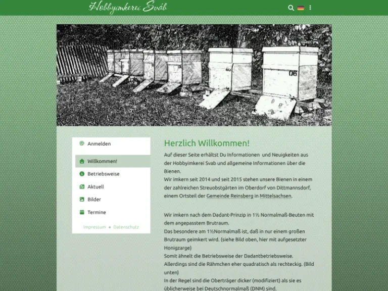 Imkerei Šváb - Sachsen in Reinsberg