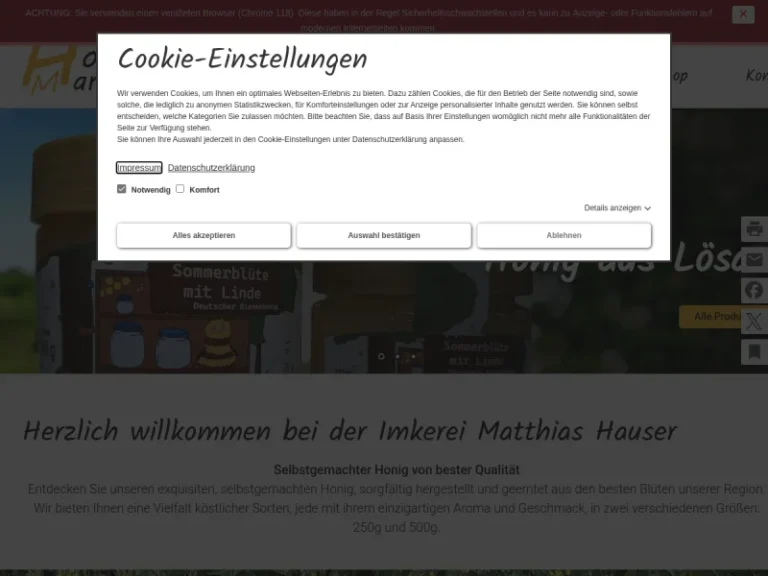 Imkerei Matthias Hauser - Sachsen-Anhalt in Lützen