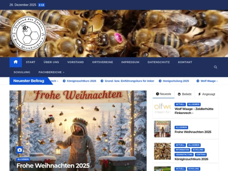 Verband der Imker im Kreis Neunkirchen e.V. - Saarland in Spiesen-Elversberg