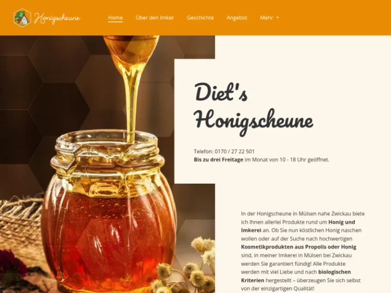 Imkerei Dieter Scharf - Sachsen in Mülsen