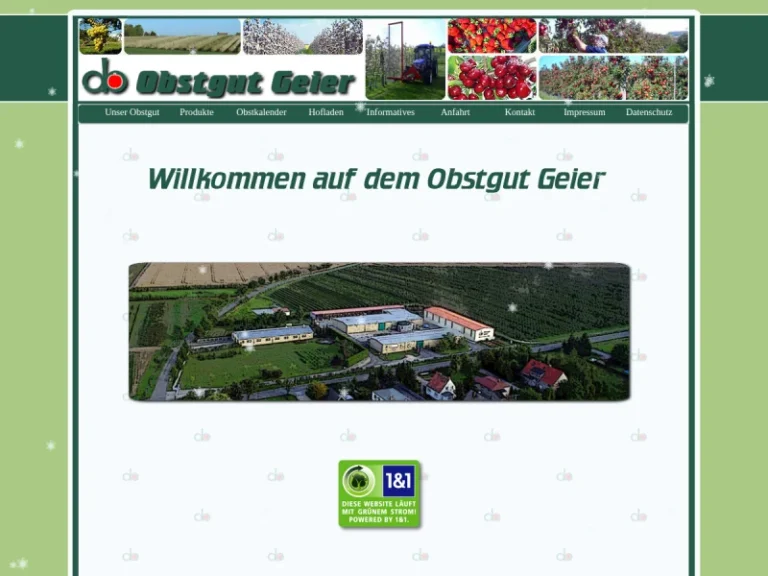Obstgut Geier GbR - Thüringen in 