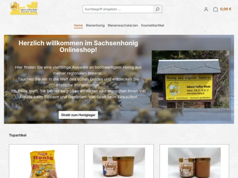 Imkerei Steffen Winde - Sachsen in Liebschützberg