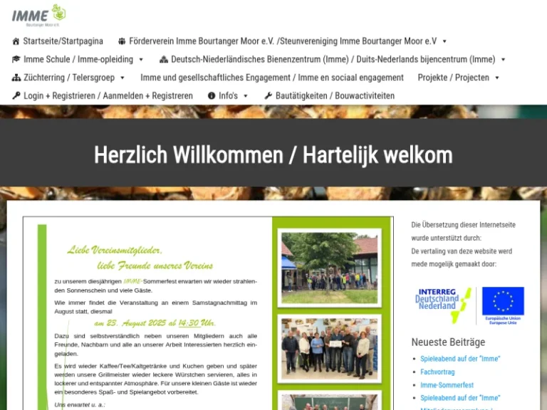 Deutsch-Niederländisches Bienenzentrum Bourtanger Moor - Niedersachsen in Haren (Ems)