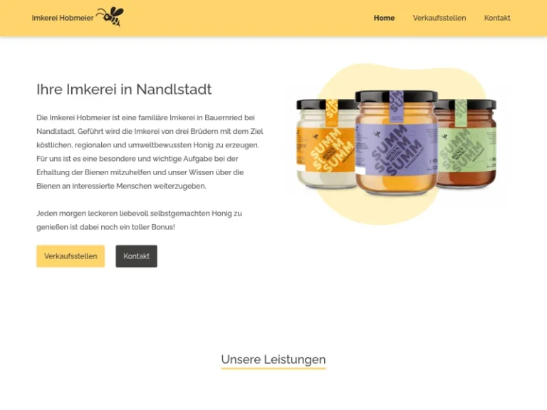 Imkerei Hobmeier - Bayern in Nandlstadt