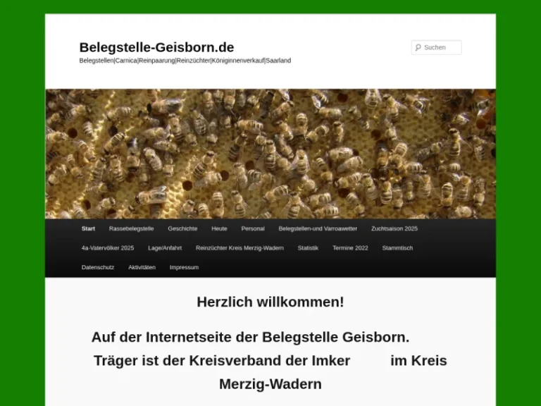 Belegstelle Geisborn - Saarland in Merzig