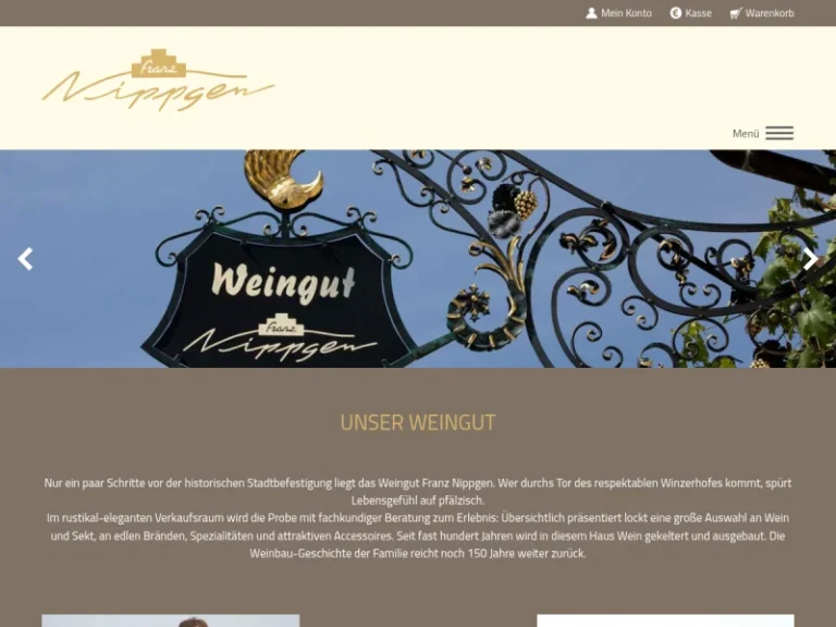 Weingut Franz Nippgen Weinkellerei GmbH - Rheinland-Pfalz in Neuleiningen