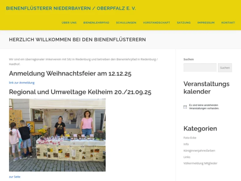 Bienenflüsterer Niederbayern/Oberpfalz e.V. ( Imkerverein Kelheim) - Bayern in Ihrlerstein