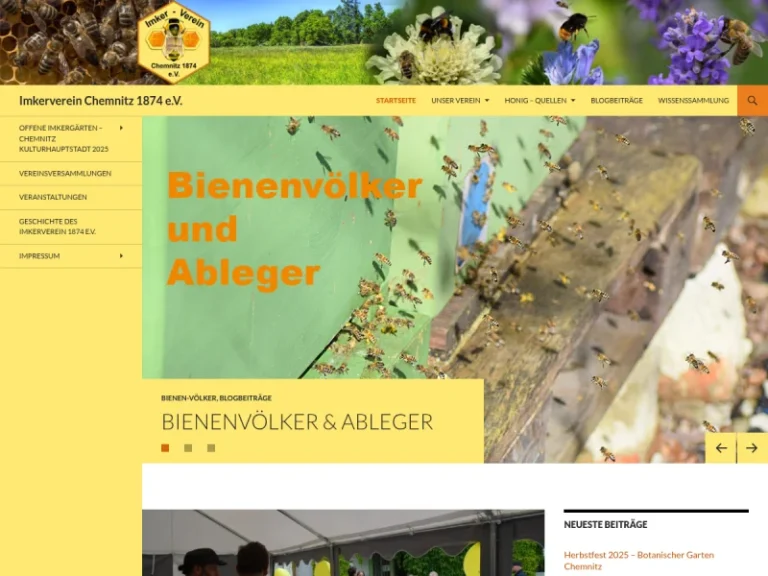 Imkerverein „Chemnitz 1874“ e.V. - Sachsen in Chemnitz