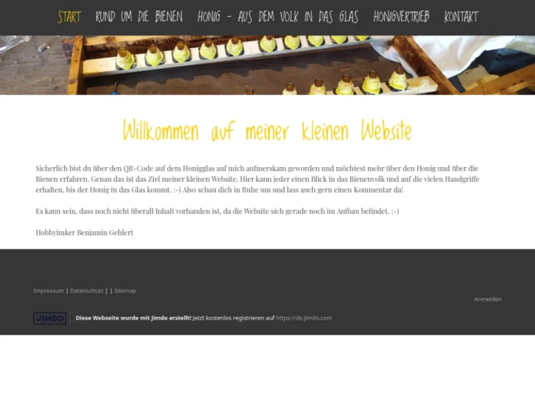 Hobbyimkerei Benjamin Gehlert - Sachsen in Crottendorf