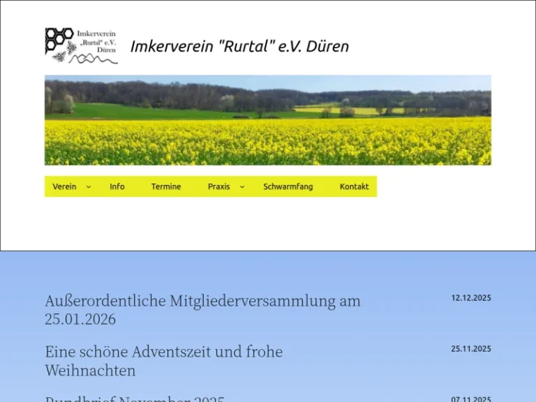 Imkerverein Rurtal e.V. Düren - Nordrhein-Westfalen in Düren