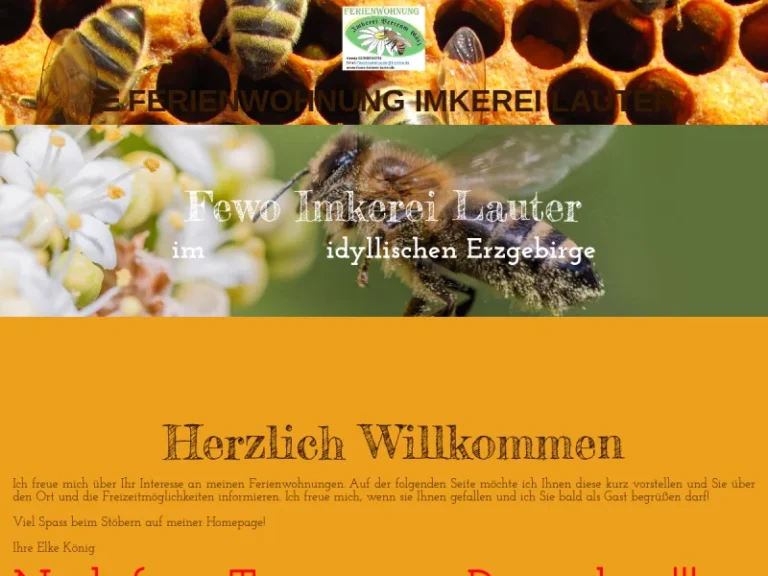 Fewo Imkerei Lauter - Sachsen in Lauter-Bernsbach