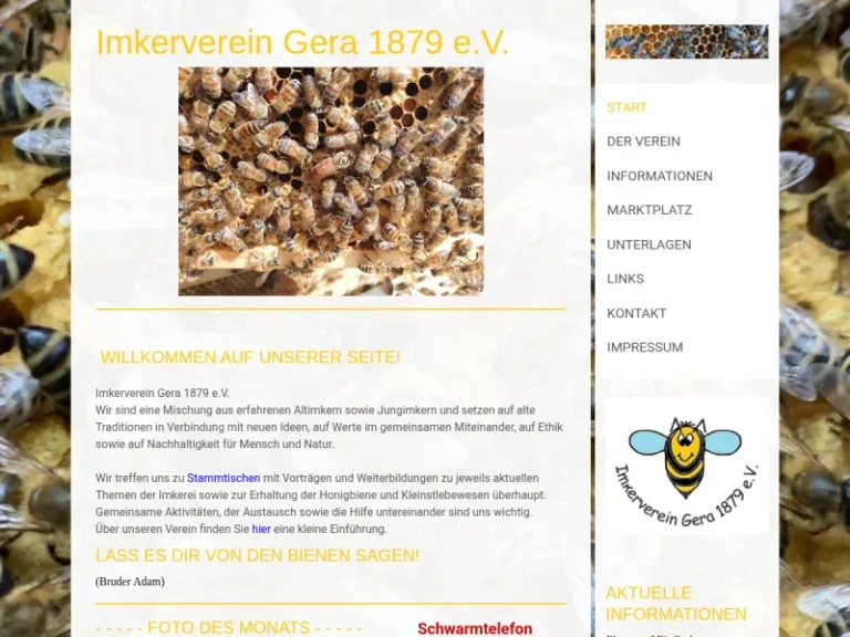 Imkerverein - Thüringen in Gera