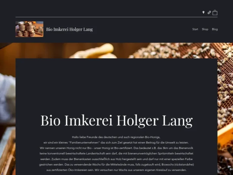 Bio Imkerei Holger Lang - Baden-Württemberg in Gengenbach