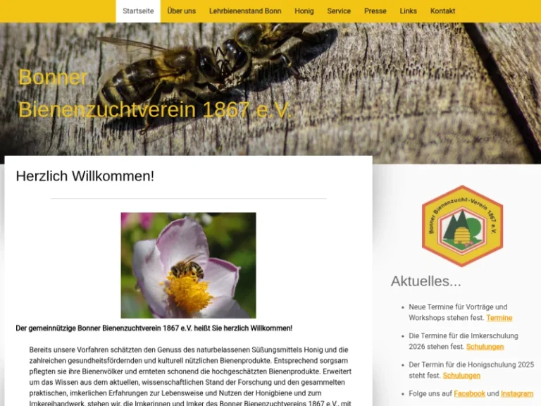 Werner-Melzer-Haus – Lehrbienenstand des Bonner Bienenzuchtvereins - Nordrhein-Westfalen in Bonn