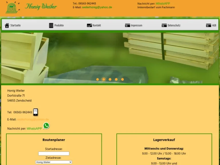 Honig Weiler - Rheinland-Pfalz in Zendscheid