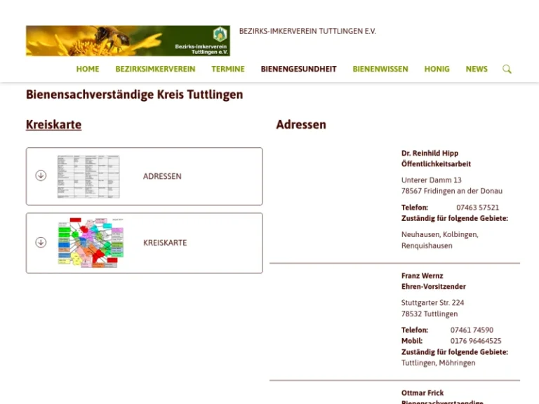 Imkerei Ottmar Frick - Baden-Württemberg in Irndorf