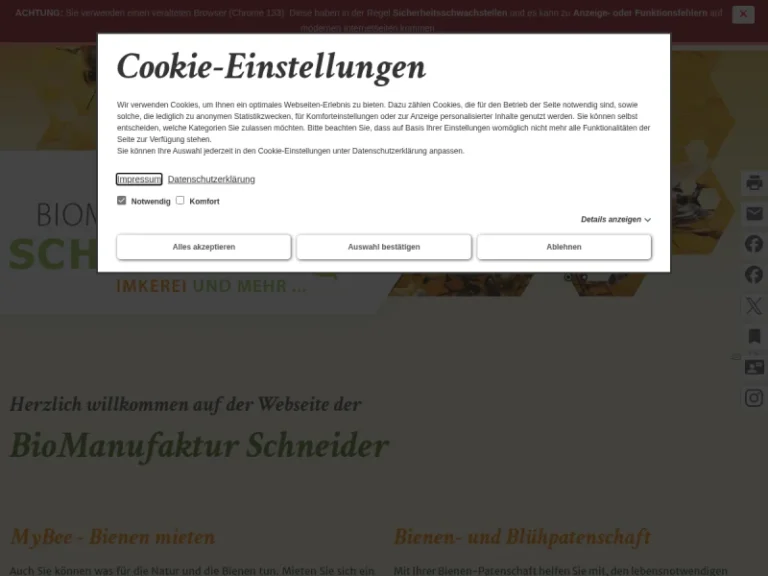 BioManufaktur Schneider - Baden-Württemberg in Dauchingen