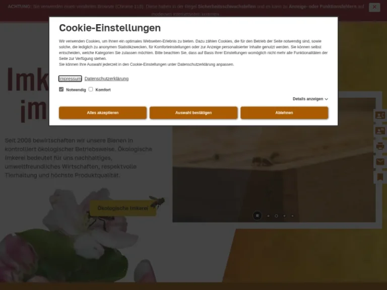 Imkerei im Liesertal - Rheinland-Pfalz in Wittlich