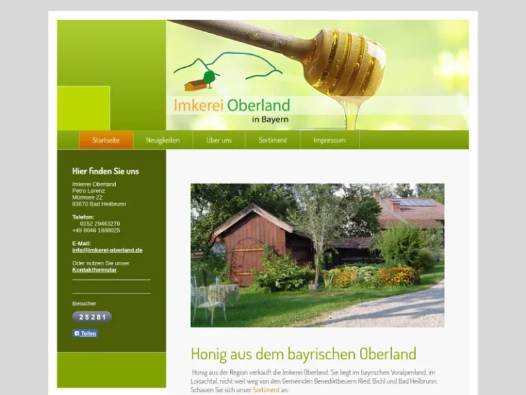 Imkerei Oberland - Bayern in Bad Heilbrunn