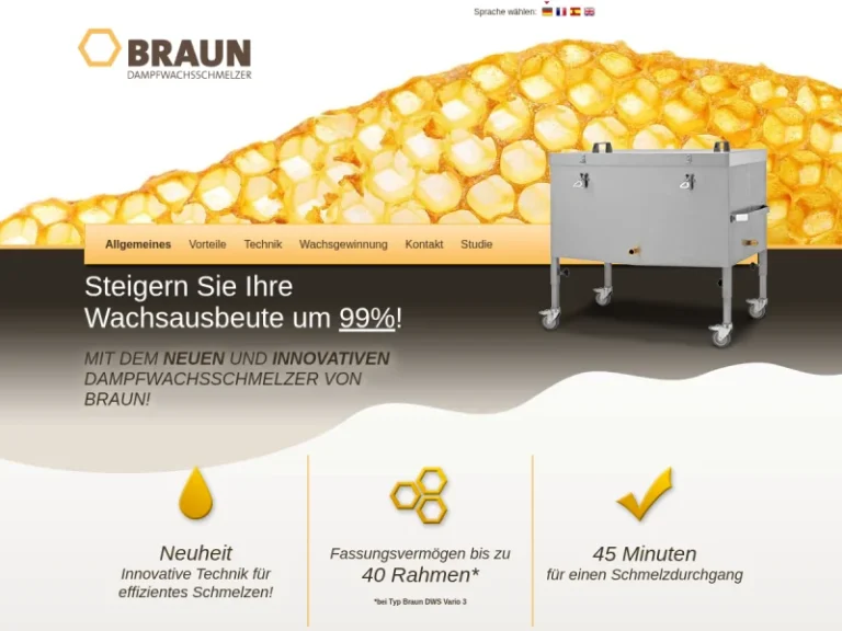 Imkereitechnik BRAUN - Baden-Württemberg in Lauf