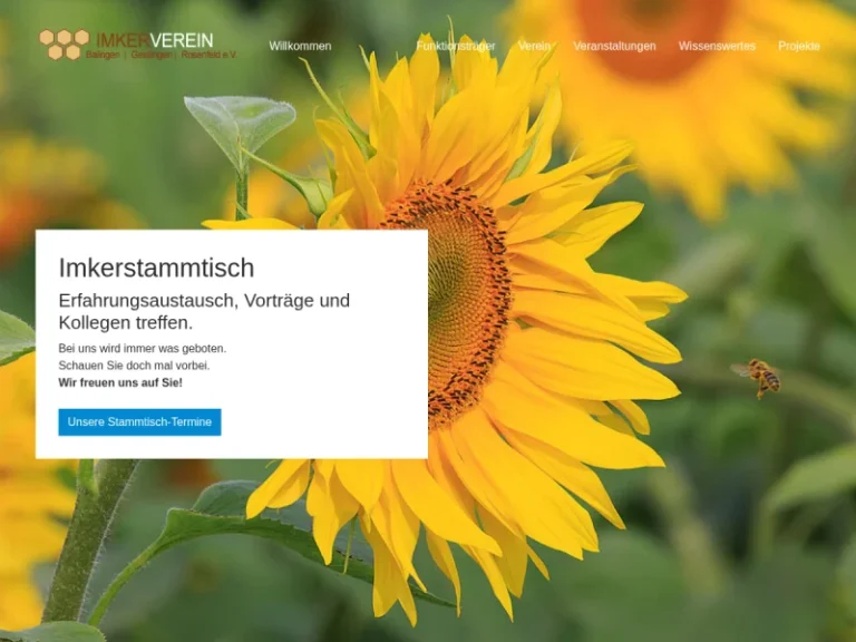 Imkerverein Balingen-Geislingen-Rosenfeld e.V. - Baden-Württemberg in Balingen