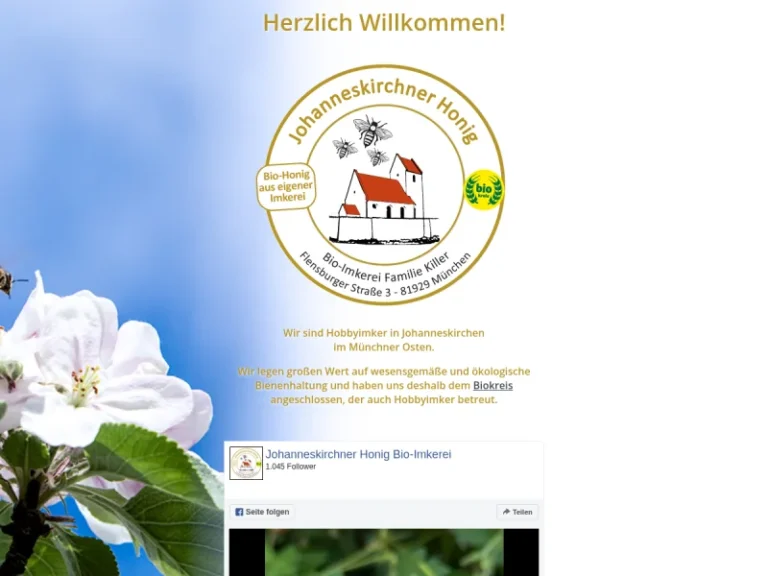 Bio-Imkerei Johanneskirchner Honig - Bayern in München