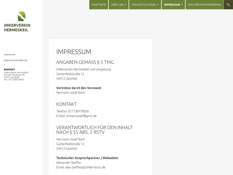 Hermann-Josef Bach - Rheinland-Pfalz in Geisfeld