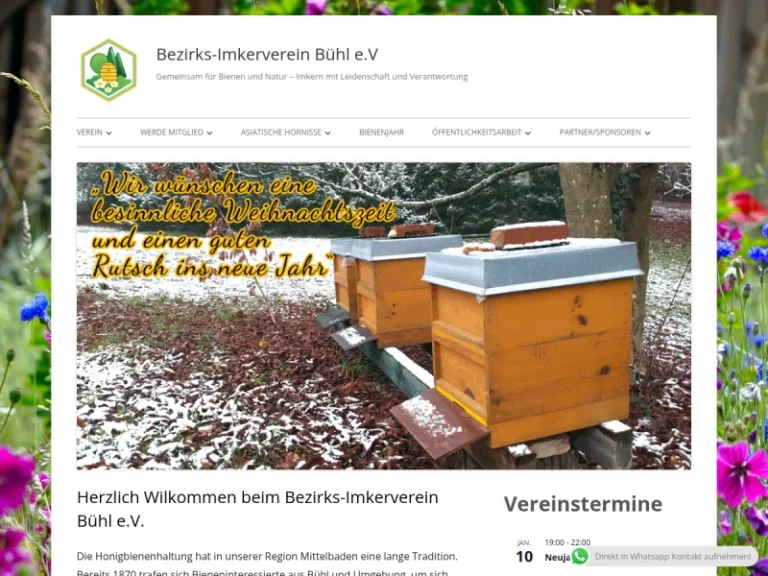 Bezirks-Imkerverein Bühl e.V. - Baden-Württemberg in Ottersweier