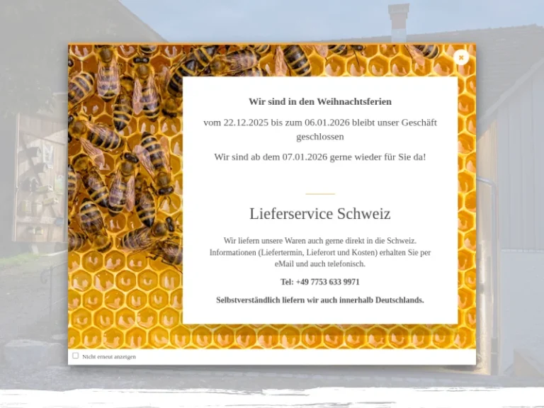 Bienen Mühle Imkereibedarf - Baden-Württemberg in Albbruck