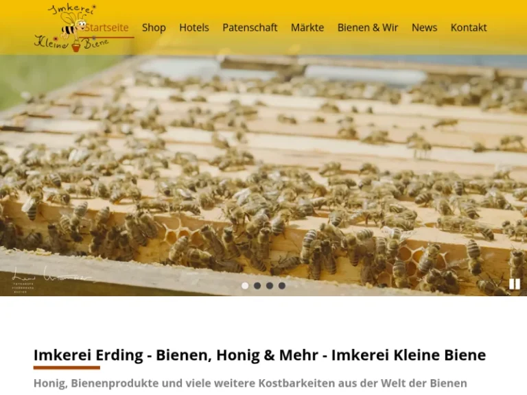 Imkerei Kleine Biene - Bayern in Finsing