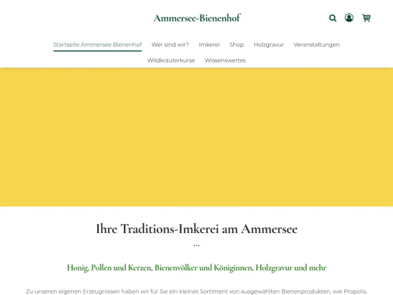 Ammersee-Bienenhof - Bayern in Eching am Ammersee