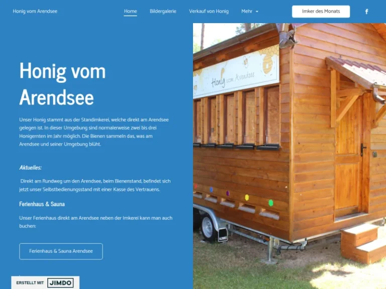 Honig vom Arendsee - Sachsen-Anhalt in Arendsee (Altmark)