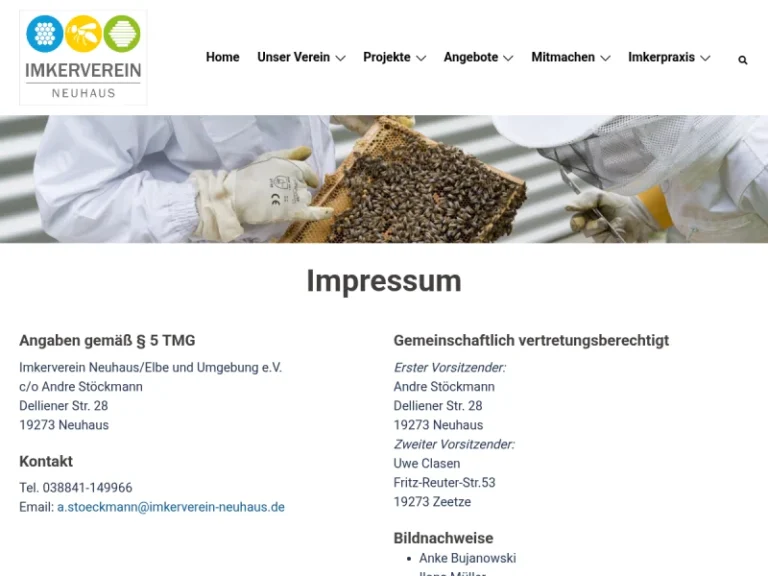 Imkerverein - Mecklenburg-Vorpommern in Amt Neuhaus