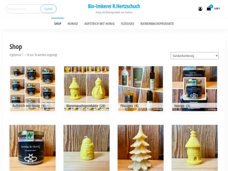 Bio-Imkerei R.Hertzschuch - Sachsen in Thiendorf