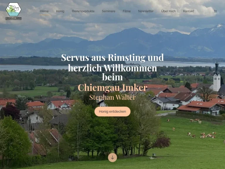 Stephan Walter Chiemgau Imker Meisterbetrieb - Bayern in Rimsting