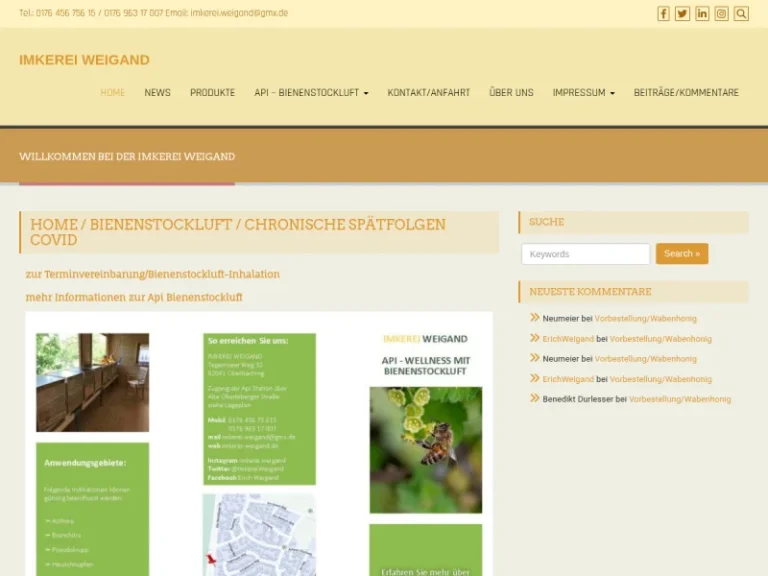 Imkerei Weigand - Bayern in Oberhaching