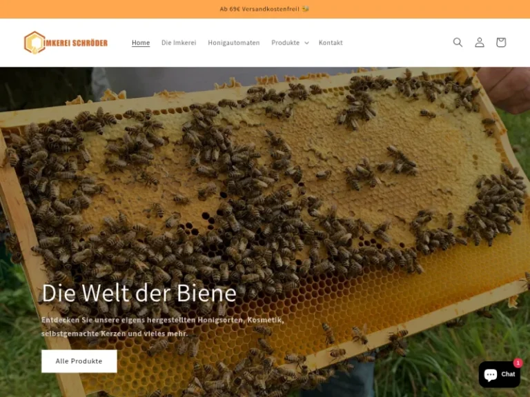 Honigautomat der Imkerei Schröder - Mecklenburg-Vorpommern in Baabe