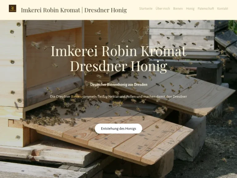 Dresdner Honig | Imkerei Robin Kromat - Sachsen in Dresden